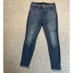 Lucky Brand Ava Skinny Jeans 6/28 Blue Denim Stretch Classic